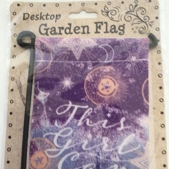 DESKTOP GARDEN FLAG NWT - Picture 2 of 7
